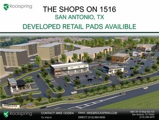 San Antonio, TX Commercial Land - Binz-Engleman Rd & FM 1516