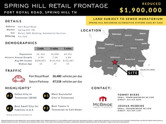 Spring Hill, TN Commercial - 4885 Port Royal Rd