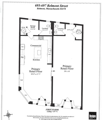 Belmont, MA Retail - 689-697 Belmont St