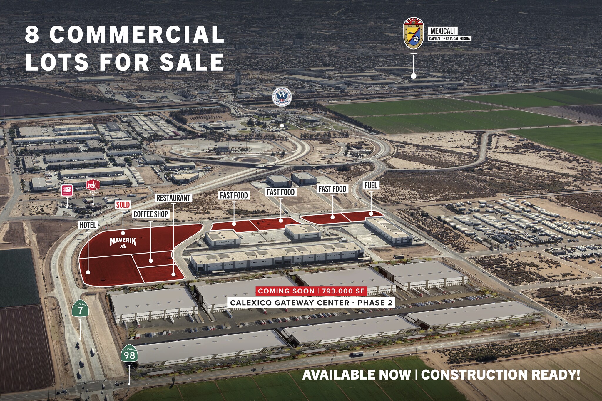 Calexico Gateway Ctr, Calexico, CA for Sale