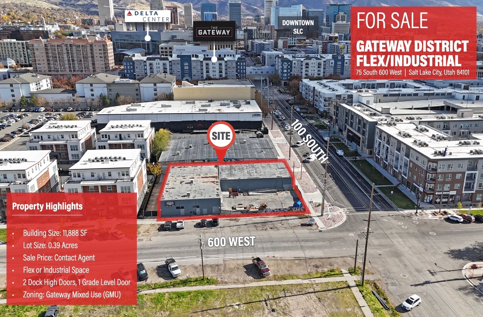 75 S 600 W, Salt Lake City, UT for Sale