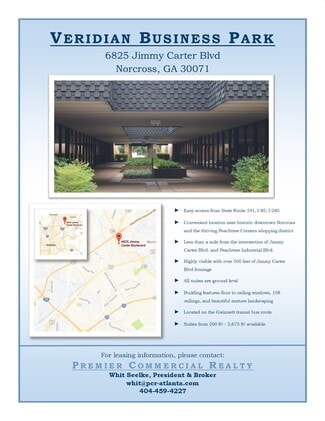 Norcross, GA Office - 6825 Jimmy Carter Blvd