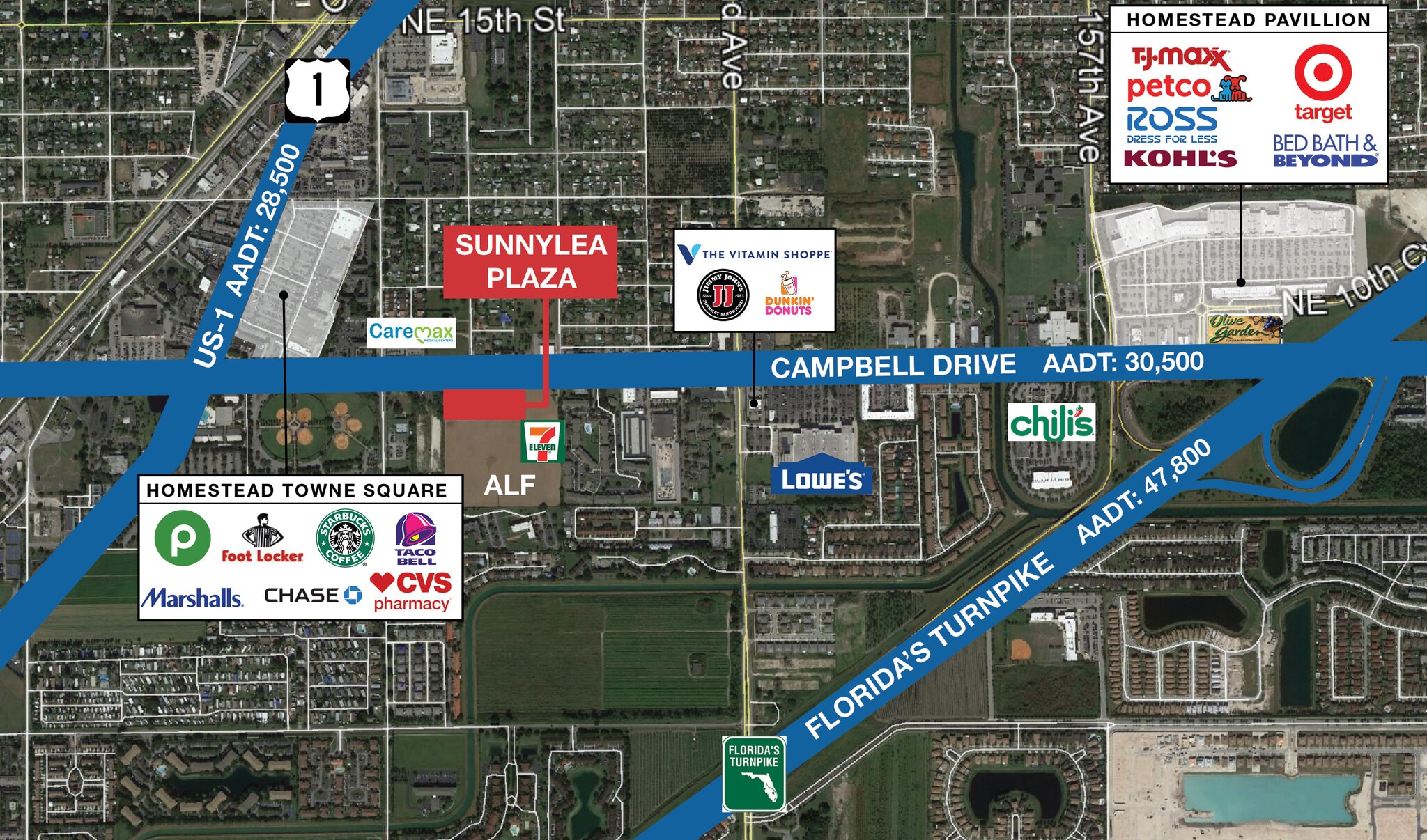 1400-1420 NE 8th St, Homestead, FL for Rent