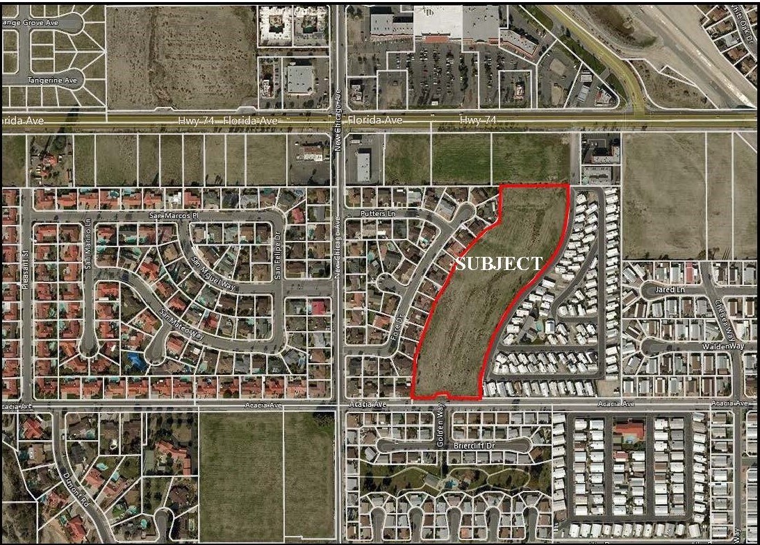 Acacia Avenue East Of New Chicago Ave Hemet, CA 92544 Land Property