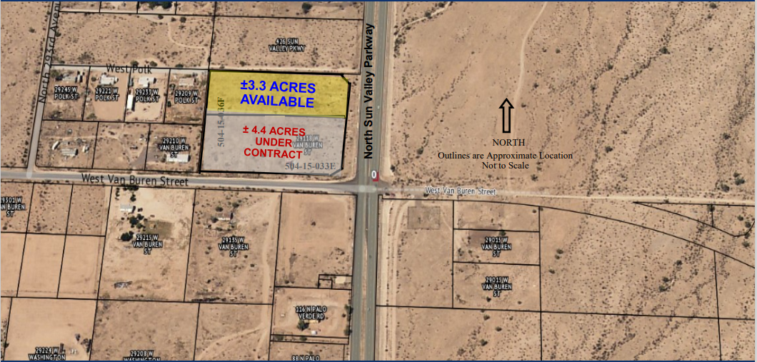 NWC Sun Valley Pky & Van Buren, Buckeye, AZ for Sale