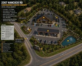 Social Circle, GA Commercial - 2367 Hancock Rd