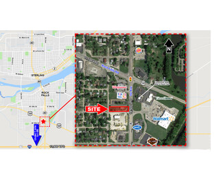 Rock Falls, IL Commercial Land - NWC Route 40 & 19th St