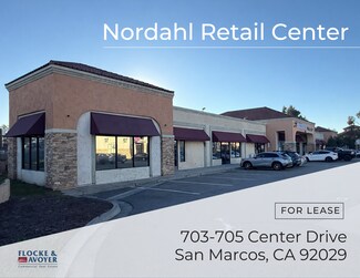 San Marcos, CA Retail - 703-705 Center Dr