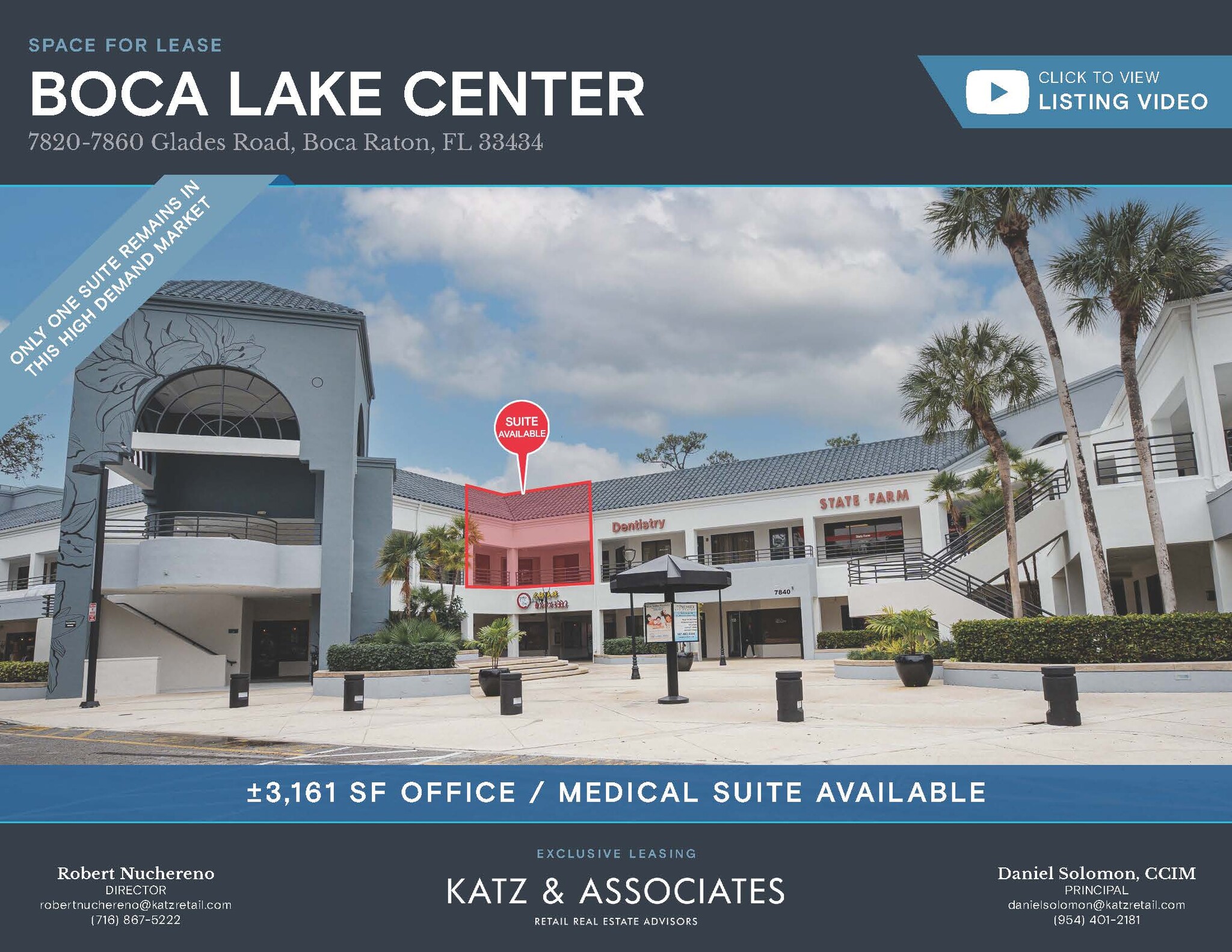 7820-7860 Glades Rd, Boca Raton, FL for Rent
