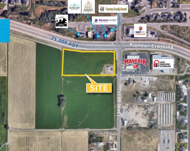 SWC Pioneer Crossing @ 1100 West, Lehi, UT for Sale