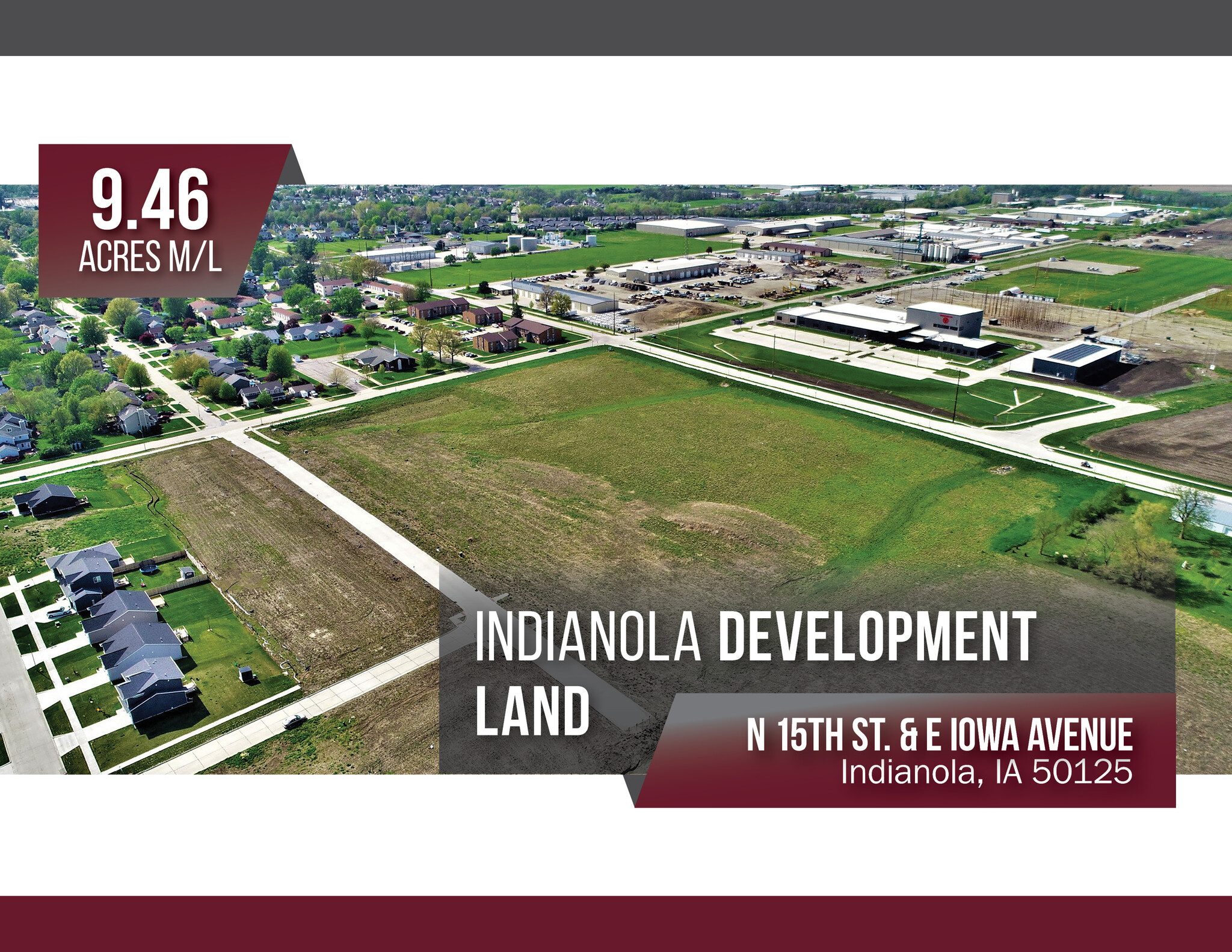 N 15th Street & E Iowa Avenue, Indianola, IA for Sale