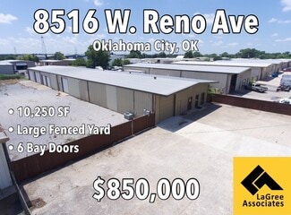 Oklahoma City, OK Manufacturing - 8516 W Reno Ave Oklahoma City, OK Manufacturing - 8516 W Reno Ave