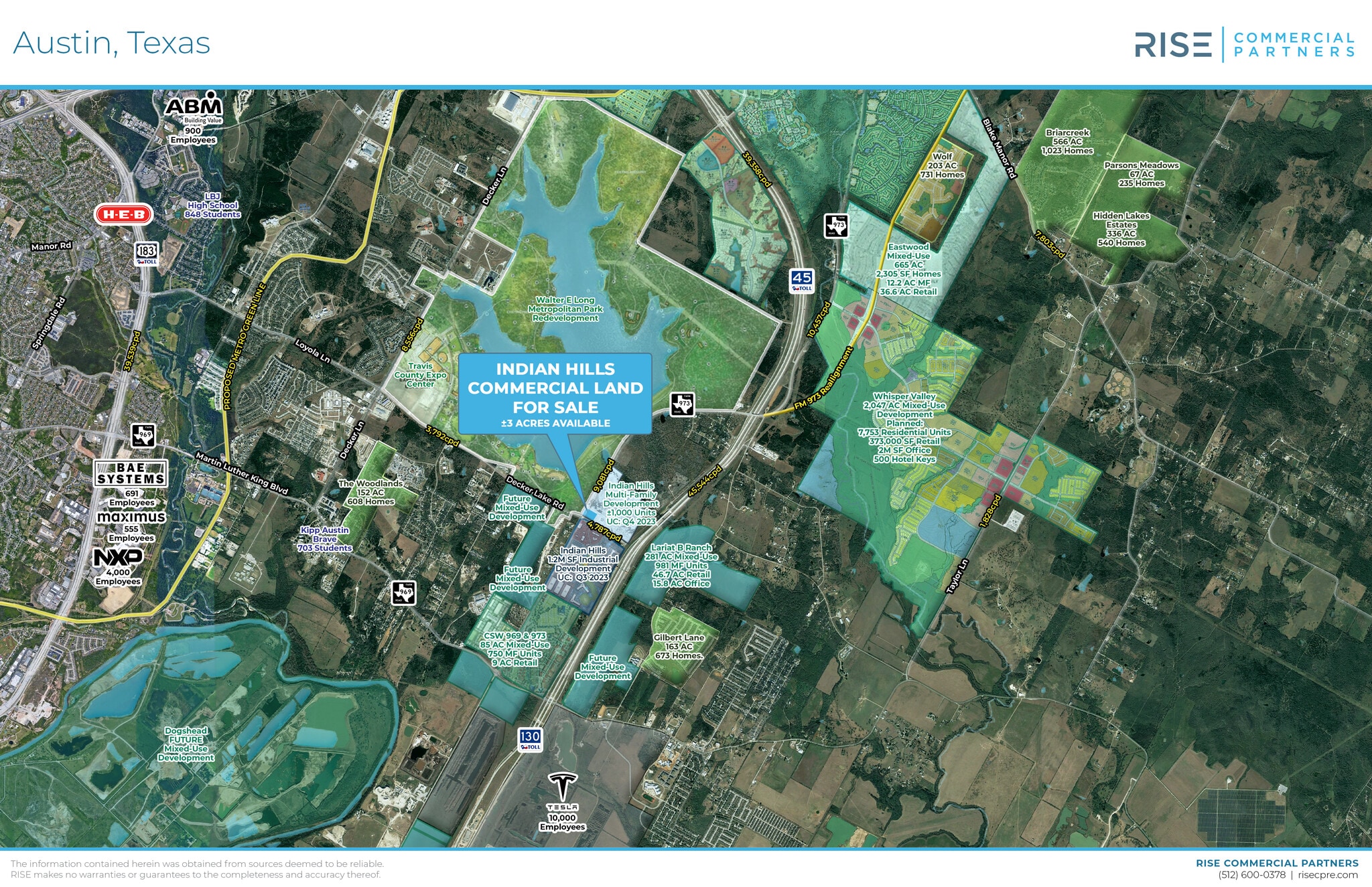 FM 973 Decker Lake Rd Austin, TX 78724 Land Property for Sale on