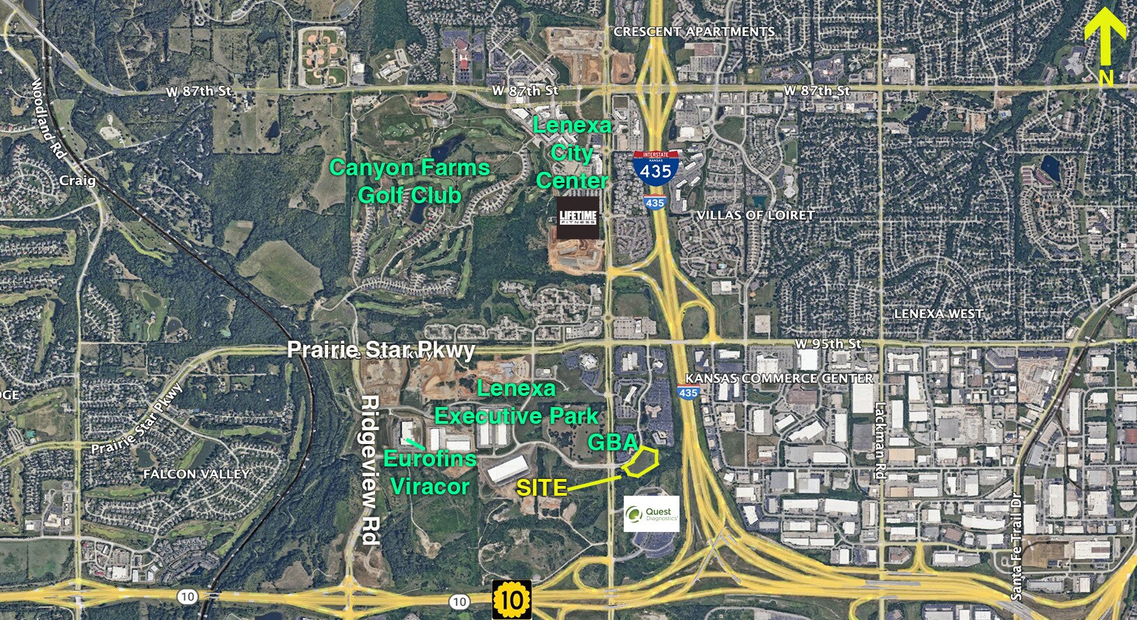 S & E of Renner Blvd and Ridge Drive, Lenexa, KS for Sale