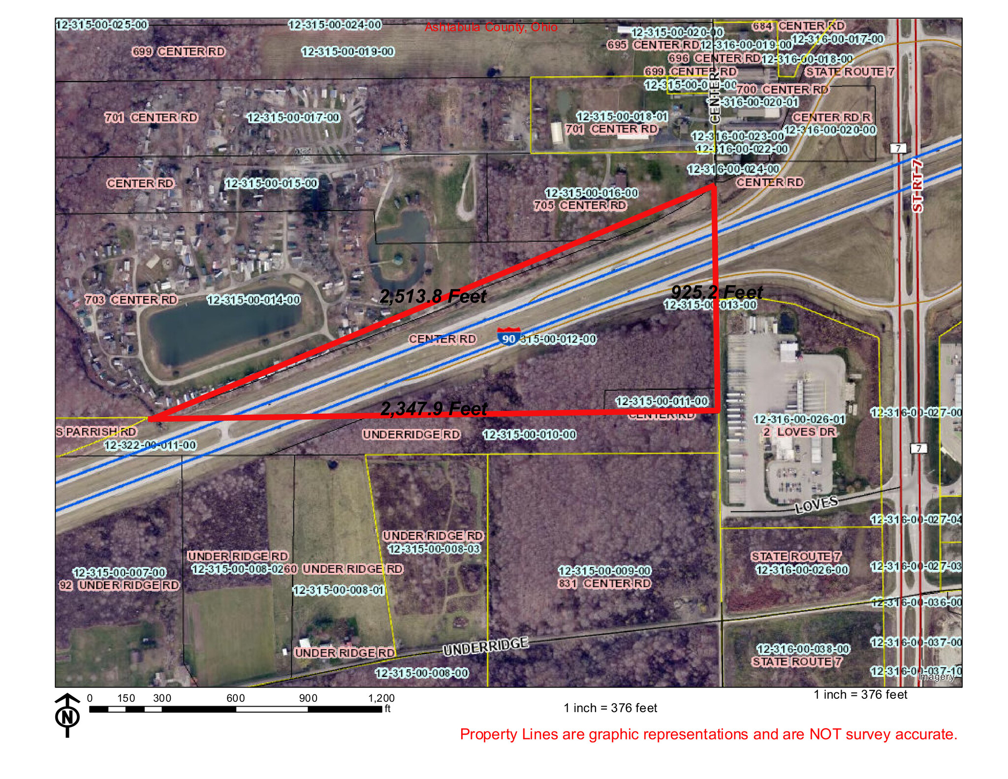 I 90 and SR 7, Conneaut, OH for Sale