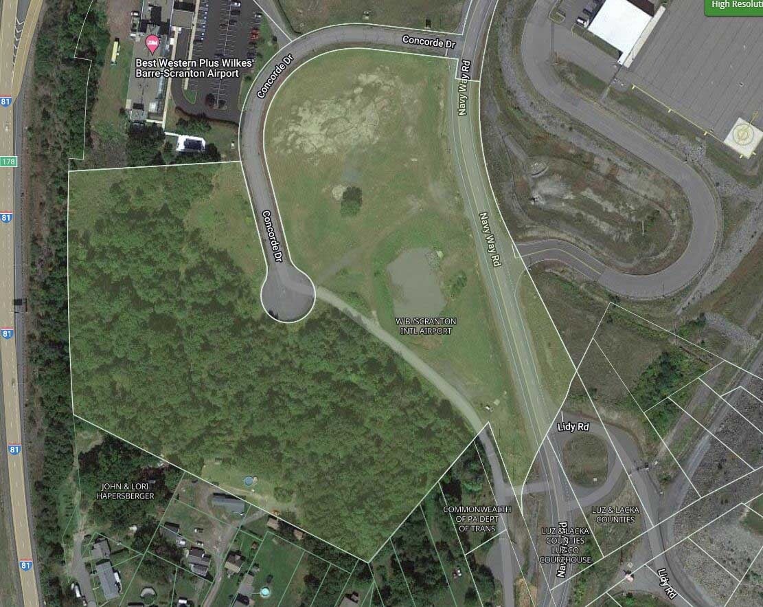 Navy Way Road Dupont, PA 18641 Land Property for Lease on