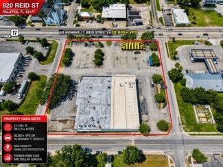 Palatka, FL Retail - 820 Reid St Palatka, FL Retail - 820 Reid St