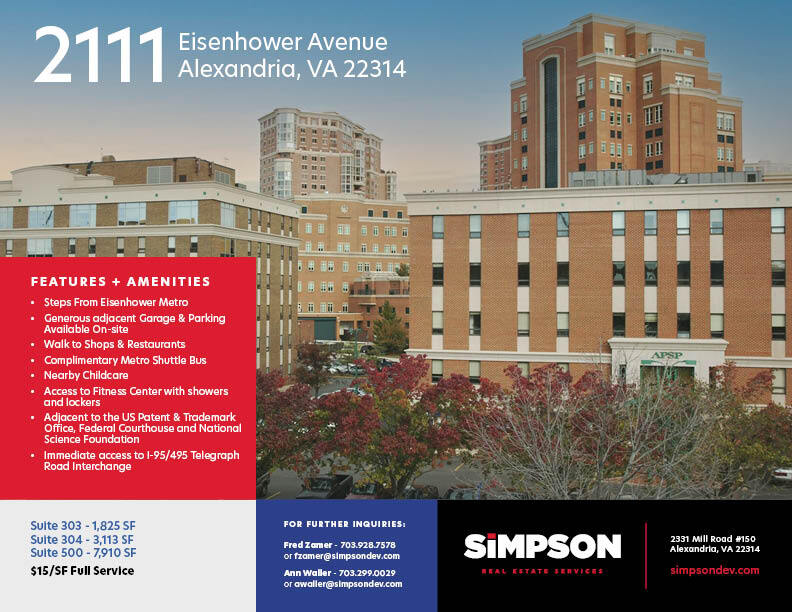 2111 Eisenhower Ave, Alexandria, VA for Rent