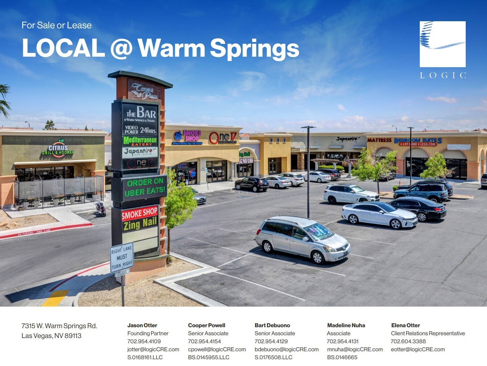 7315 W Warm Springs Rd, Las Vegas, NV for Rent