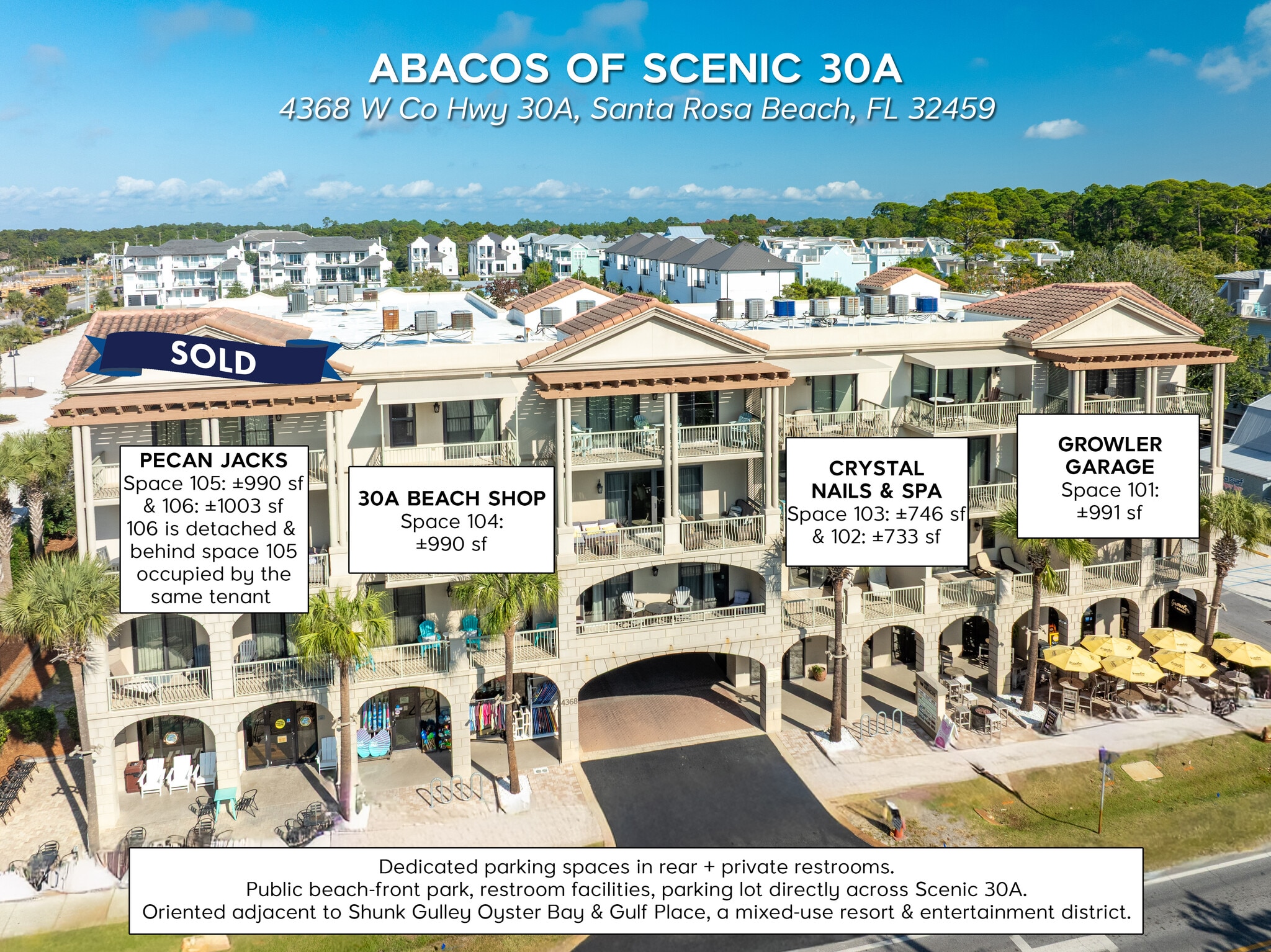 4368 W County Highway 30A, Santa Rosa Beach, FL for Sale