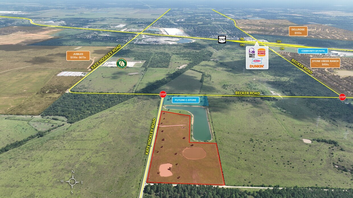 0 House Hahl Rd, Hockley, TX for Sale