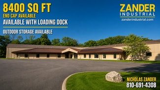 Whitmore Lake, MI Industrial - 10505 Plaza Dr Whitmore Lake, MI Industrial - 10505 Plaza Dr