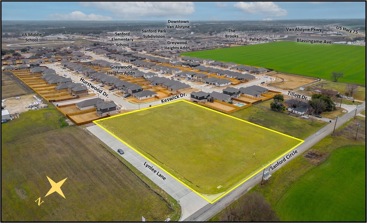 Sanford Circle, Van Alstyne, TX for Sale