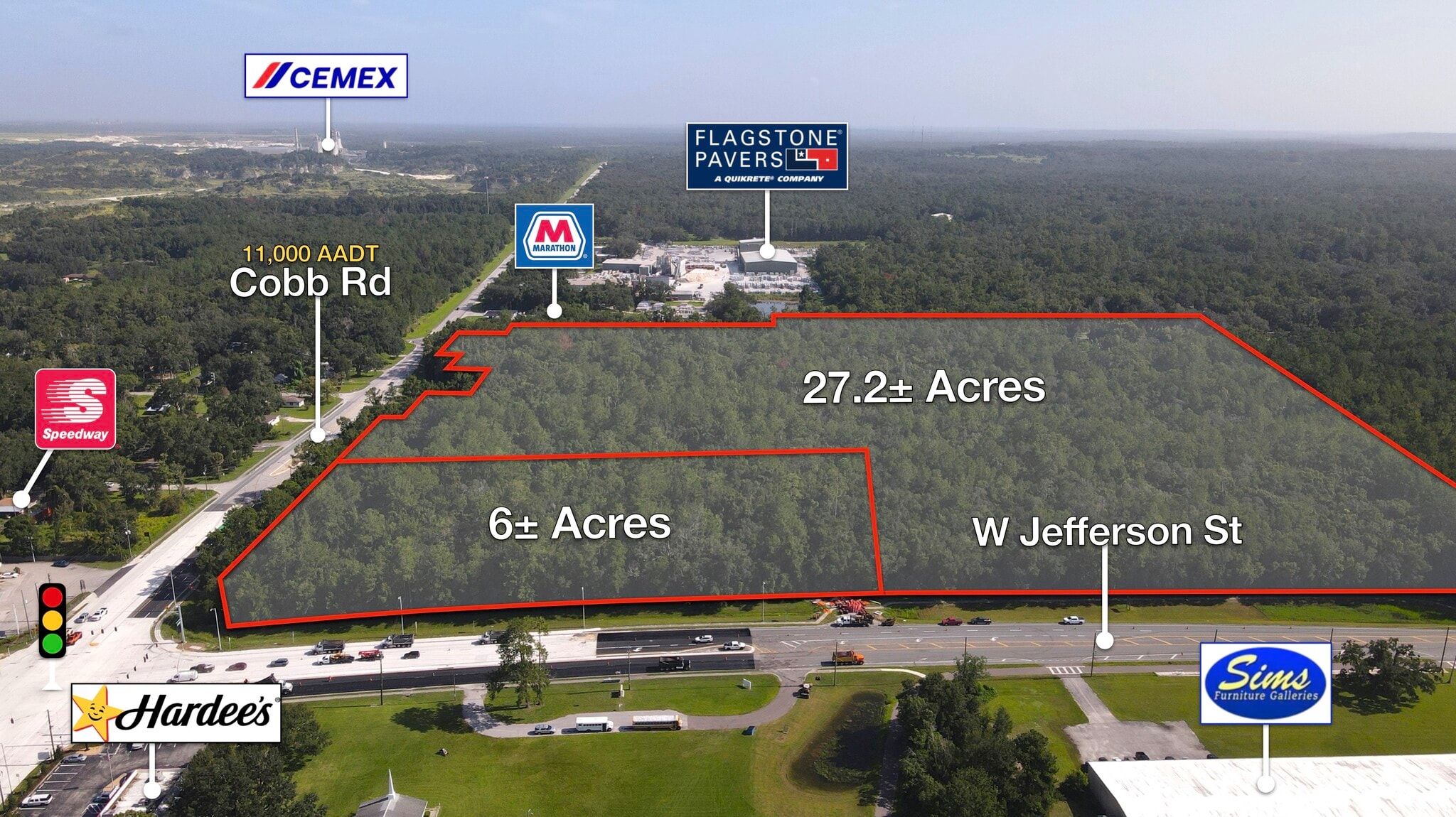 1676 W Jefferson St, Brooksville, FL for Sale
