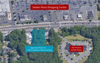 Selden, NY Commercial Land - Middle Country Rd @ Patchogue Mt. Sinai Road