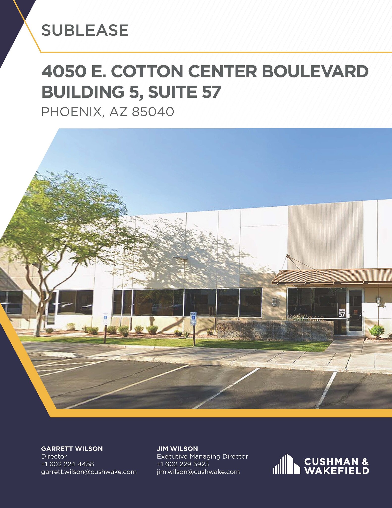 4050 E Cotton Center Blvd, Phoenix, AZ for Rent