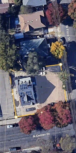 Stockton, CA Commercial Land - 739 N Center St
