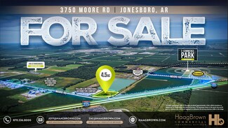 Jonesboro, AR Industrial Land - 3750 Moore Rd. Jonesboro, AR Industrial Land - 3750 Moore Rd.