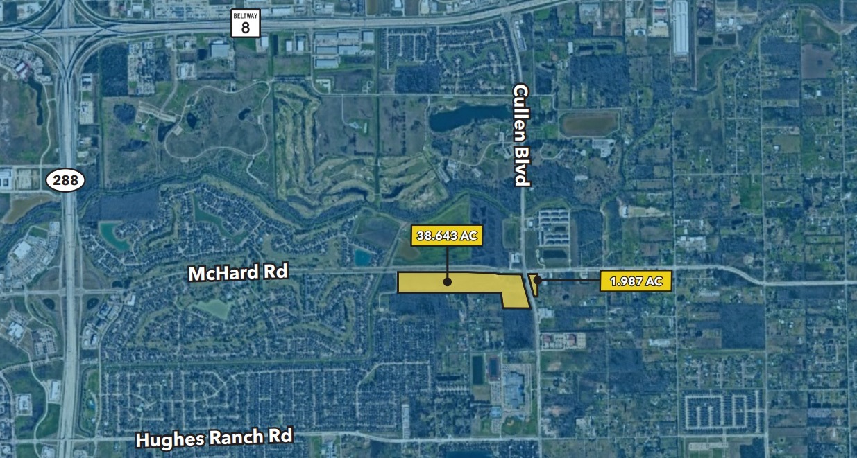 SWC & SEC McHard & Cullen Parkway, Pearland, TX for Sale