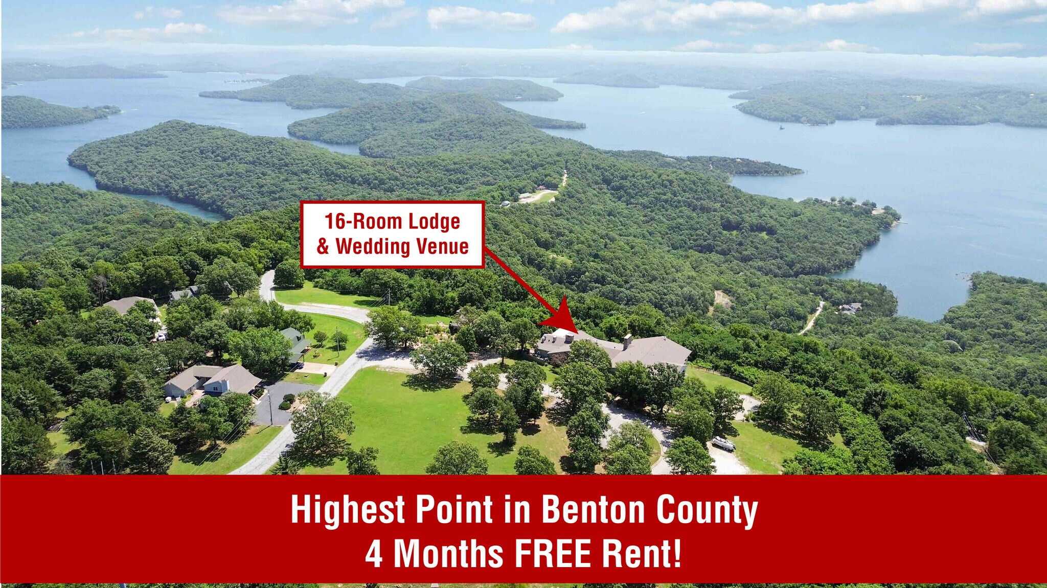 12483 Lodge Dr, Garfield, AR for Rent