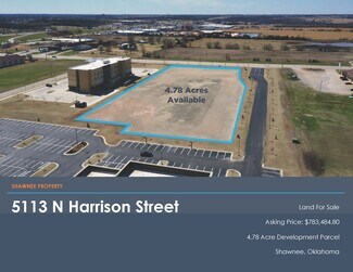 Shawnee, OK Commercial Land - N Harrison St