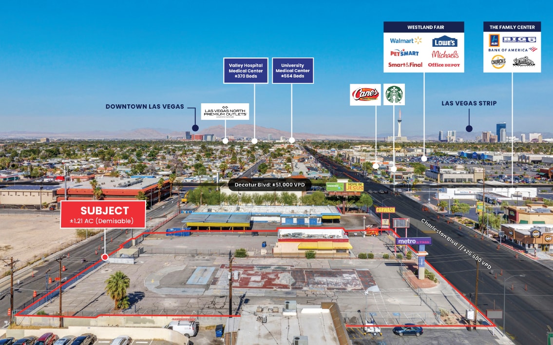 4830-4840 W Charleston Blvd., Las Vegas, NV for Rent