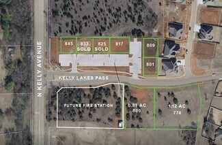 Edmond, OK Commercial Land - 774-833 Kelly Lakes Pass