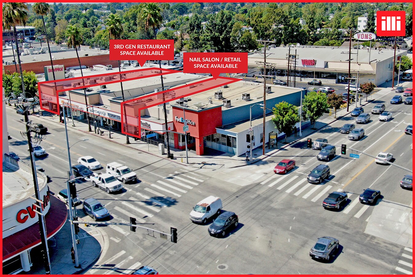 12101-12117 Ventura Blvd, Studio City, CA for Rent