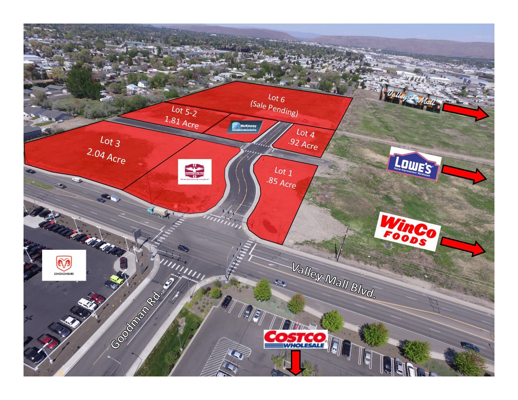 NKA W Valley Mall Blvd, Union Gap, WA for Sale