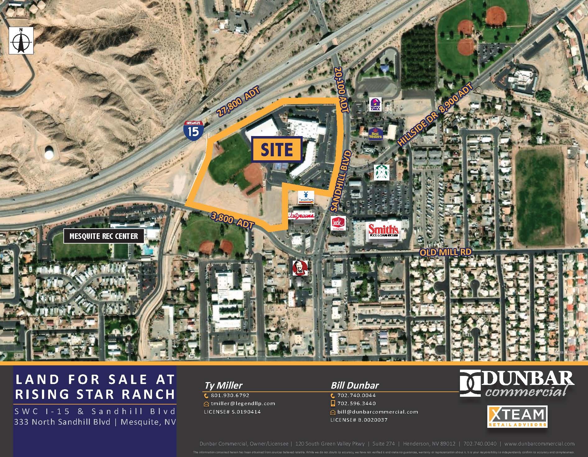 I-15 & Sandhill Blvd, Mesquite, NV for Sale