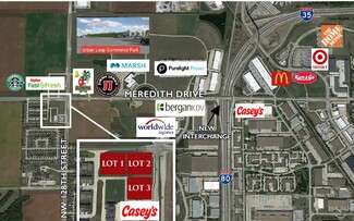 Urbandale, IA Commercial Land - 12802 Meredith Dr