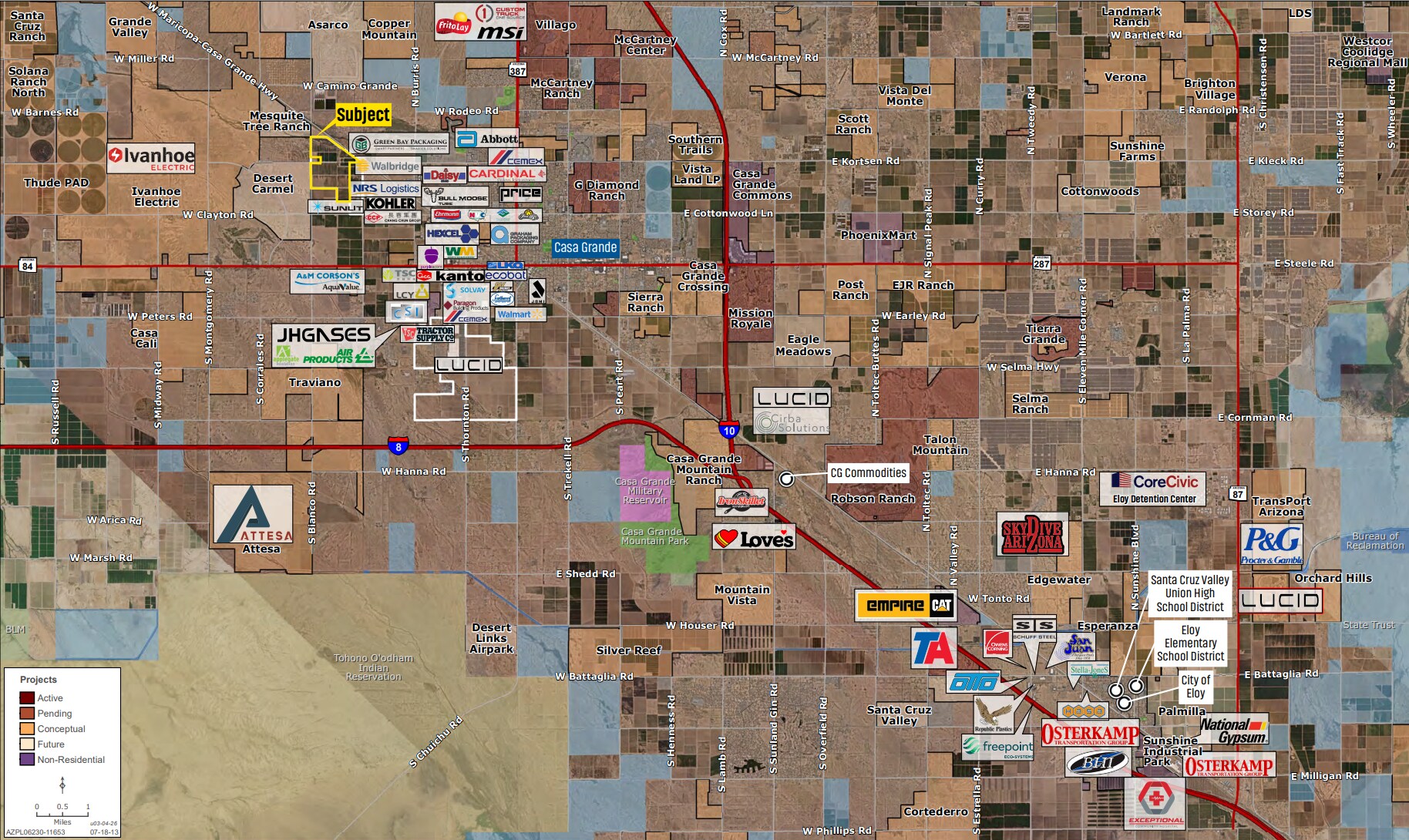SEC Bianco Rd & Kortsen rd, Casa Grande, AZ for Sale