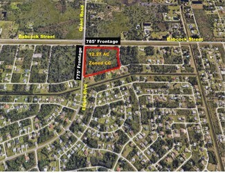 Palm Bay, FL Commercial Land - 1655 SE Dewey St