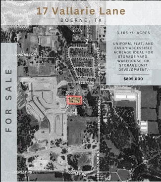 Boerne, TX Commercial Land - 17 Vallerie Ln