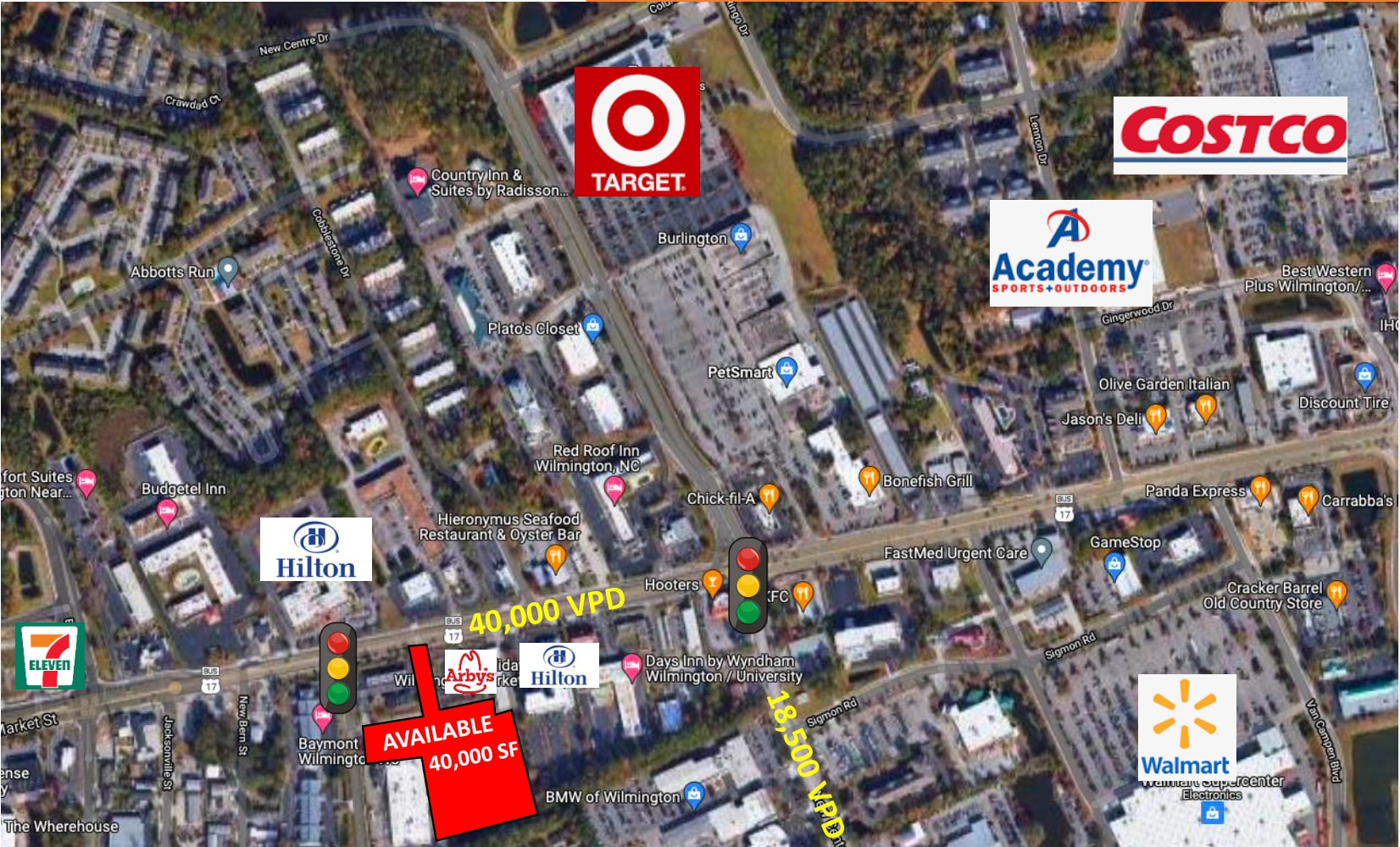 5000 Market St, Wilmington, NC for Rent