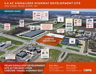 Avon, OH Commercial Land - 1500 Nagel Rd