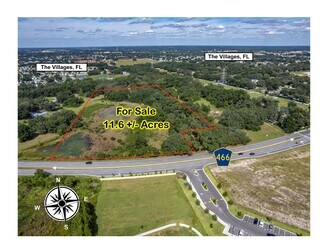 Lady Lake, FL Commercial Land - 8924 E County Road 466