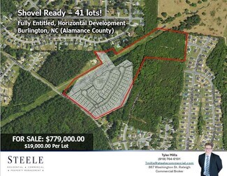 Burlington, NC Residential Land - 0 Burch Bridge Rd