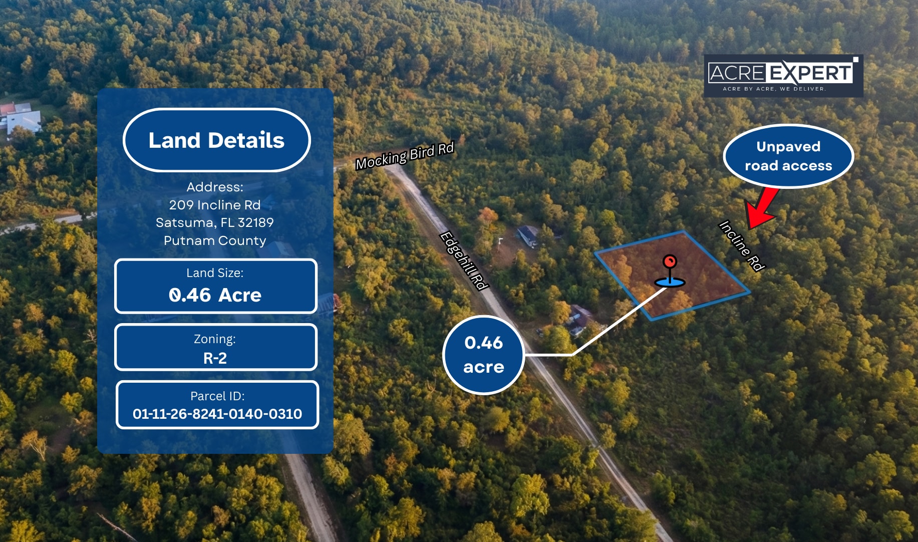 209 Incline Rd, Satsuma, FL for Sale