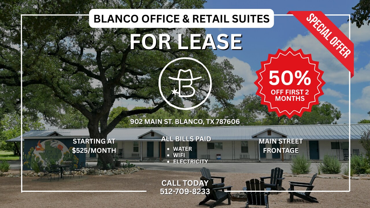 902 Main St, Blanco, TX for Rent